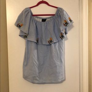 Off the shoulder dress